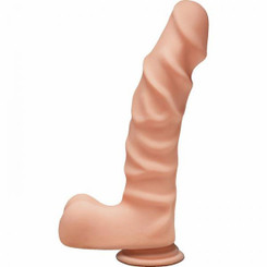 The D The Ragin D 9 inches Dildo with Balls Beige Best Sex Toys