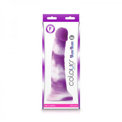 Colours Pleasures Yum Yum 8in Dildo Purple Adult Sex Toys