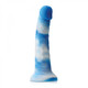 Colours Pleasures Yum Yum 8in Dildo Blue Adult Toy