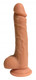 Easy Riders 9 inches Dual Density Dong With Balls by Curve Toys