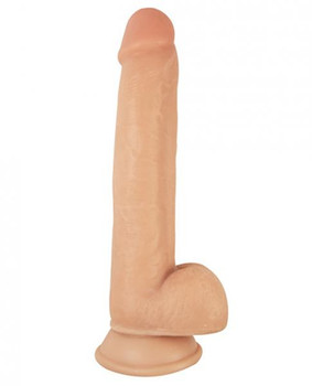 RealShaft Dildo Sliders 9 inches Beige Dildo by NassToys