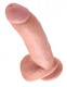 King Penis 9 Inches Penis Balls Beige by Pipedream Products - view 3