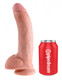 King Penis 9 Inches Penis Balls Beige by Pipedream Products - view 4
