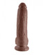 King Penis 9 Inches Penis Balls Brown by Pipedream Products - view 4