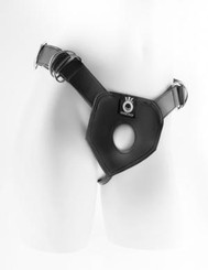 King Cock Play Hard Harness O/S Black Sex Toy