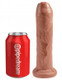 King Penis 7 inches Uncut Dildo Tan by Pipedream Products - view 2