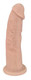 Fleshstixxx Silicone 7 inches Dildo Beige by Curve Toys