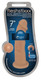 Fleshstixxx 7 inches Silicone Dildo No Balls Latte by Curve Toys - Product SKU CN19053812