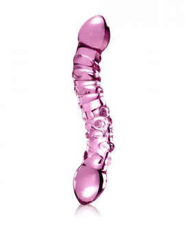 Icicles No. 55 Pink Glass Massager Sex Toys