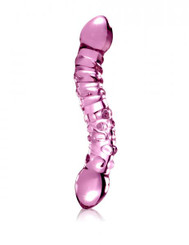 Icicles No. 55 Pink Glass Massager by Pipedream Products