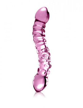 Icicles No. 55 Pink Glass Massager by Pipedream Products