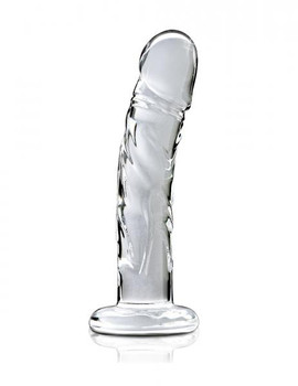 Icicles No. 62 Clear Glass Dildo by Pipedream Products