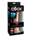 King Cock Triple Density 7 inches Beige Dildo by Pipedream - Product SKU PD571421