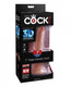 King Penis Plus 7 In Triple Density Penis Tan by Pipedream Products