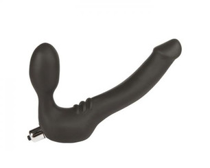 Simply Strapless Large Black Adult Toy