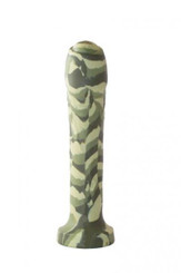 The Major Dick Commando Uncut Green Camo Dong Sex Toy For Sale