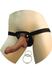 Latin American Whoppers 6.5 inches Dong Universal Harness Adult Sex Toy