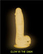 Addiction Brandon 7.5 inches Pink Glow In The Dark Dildo by BMS Enterprises - view 2