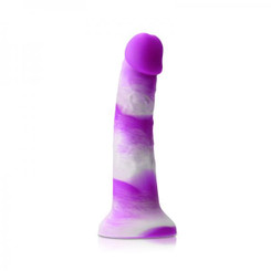 Colours Pleasures Yum Yum 7in Dildo Purple Adult Toy