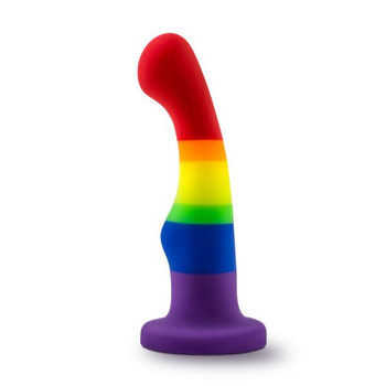 Avant Pride P1 Freedom Rainbow Dildo by Blush Novelties