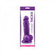 Colours Pleasures Thick 5 inches Dildo Purple by NS Novelties - view 2