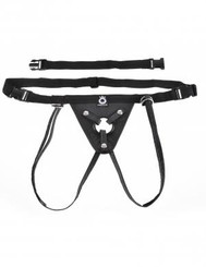 King Cock Fit Rite Harness Black Nylon Strap On Adult Toy