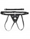 King Cock Fit Rite Harness Black Nylon Strap On Adult Toy