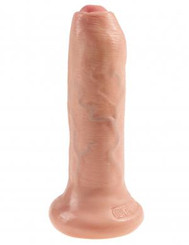 King Penis 6 inches Uncut Dildo Beige by Pipedream Products