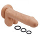 Cloud 9 Novelties Pro Sensual Premium Silicone Dong Tan 9 inches with 3 C-Rings - Product SKU WTC852899