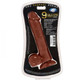 Pro Sensual Premium Silicone Dong Brown 9 inches with 3 C-Rings by Cloud 9 Novelties - Product SKU WTC852905