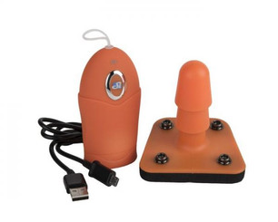 Vibrating Wireless Stud Adapter Sex Toys