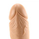 9 inches Big Boy Dong Balls W/Suction Cup - Beige by NassToys - view 4