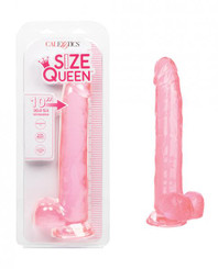 Size Queen 10in Pink by California Exotic Novelties