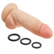 Cloud 9 Dual Density Real Touch 8 inches Dildo with Balls Beige by Cloud 9 Novelties - view 3