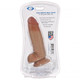 Cloud 9 Dual Density Real Touch 8 inches Dong with Balls Tan by Cloud 9 Novelties - view 2