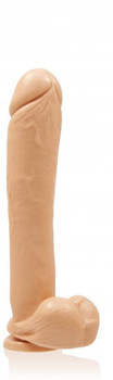 Exxxtreme Dong Suction 12 Inches Beige Adult Toys