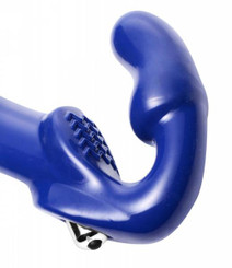Strap U Revolver Strapless Strap On Dildo Blue by XR Brands