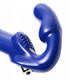 Strap U Revolver Strapless Strap On Dildo Blue by XR Brands
