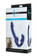 XR Brands Strap U Revolver Strapless Strap On Dildo Blue - Product SKU XRAE170