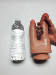 King Penis Double Penetrator Dildo Beige by Pipedream Products