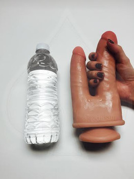 King Penis Double Penetrator Dildo Beige by Pipedream Products