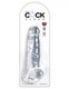 King Cock Clear 8 Inches Cock with Balls by Pipedream - Product SKU PD575620