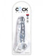 King Penis Clear 8 Inches Penis with Balls by Pipedream Products - view 2