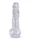 King Penis Clear 8 Inches Penis with Balls by Pipedream Products - view 4