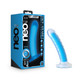Neo Elite Glow In The Dark Tao 7in Dual Density Neon Blue by Blush Novelties