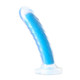 Blush Novelties Neo Elite Glow In The Dark Tao 7in Dual Density Neon Blue - Product SKU BN80803