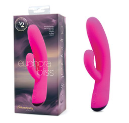 Euphorabliss Fuschia Personal Massager Vibrator Sex Toy