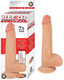 RealShaft Dildo Sliders 7.5 inches Realistic Dildo Beige by NassToys