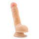 Au Naturel 9 inches Sensa Feel Dildo Beige by Blush Novelties - view 4