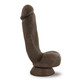 Jerome Dual Density Realistic Brown Dildo by Blush Novelties